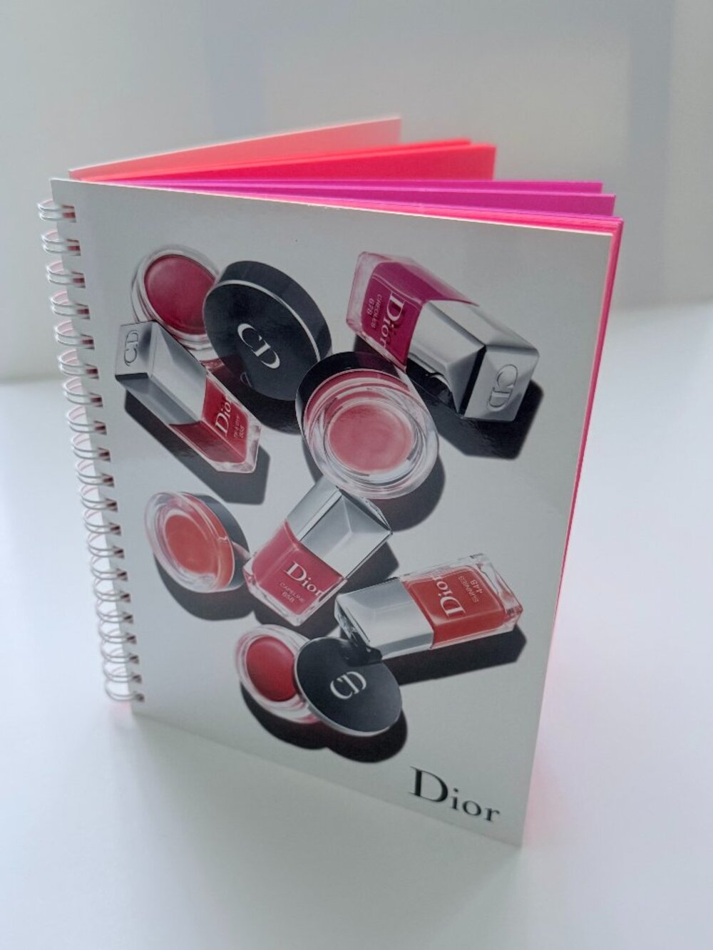 Dior Beauty Spiral Notebook - Neuf
